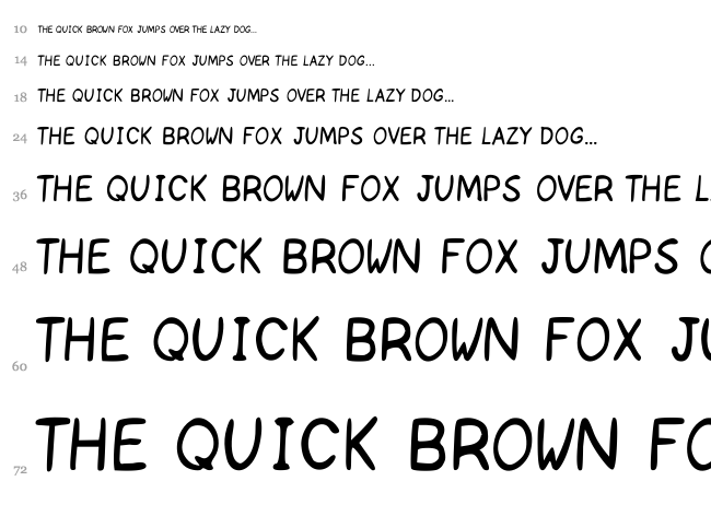 000 Insomniac Comic Dialogue font waterfall